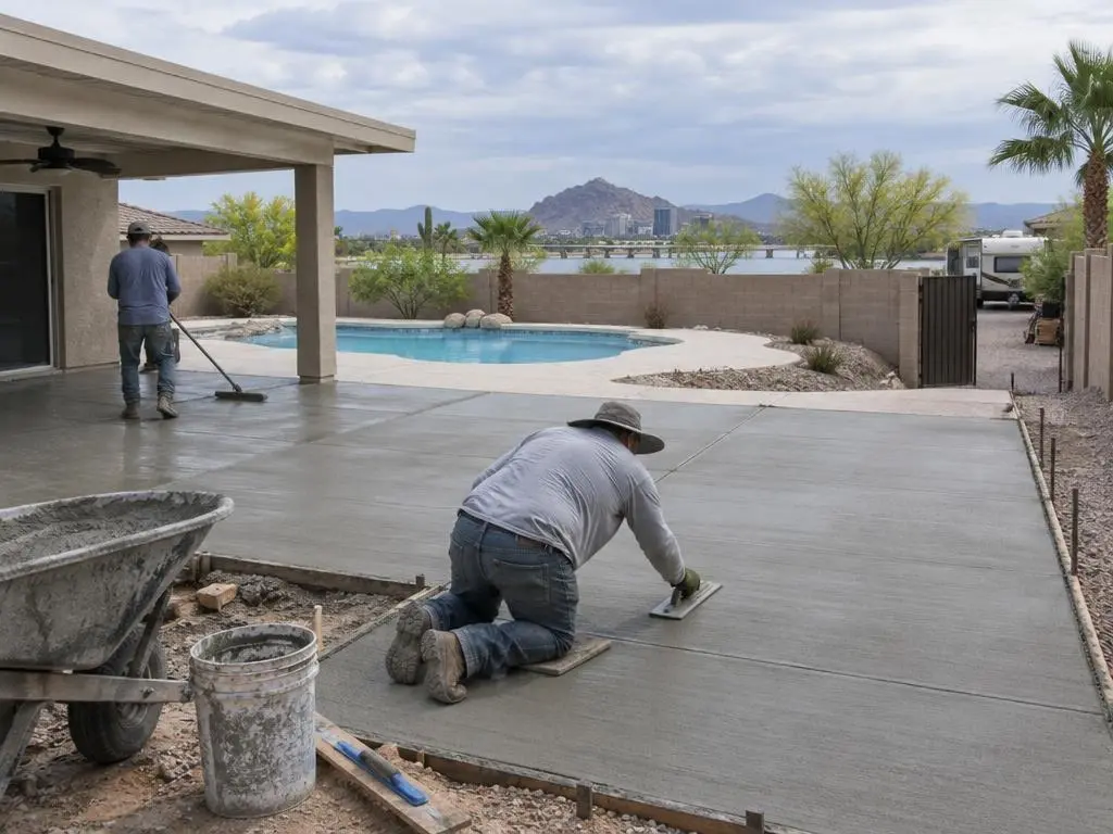 Concrete Patios in Tempe, AZ